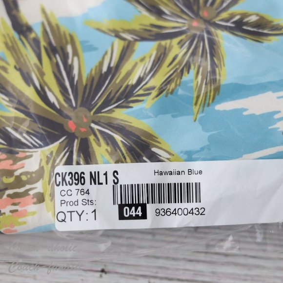 NWT Coach CK396 Hawaiian Print Swim Trunks Size S - Picture 6 of 6